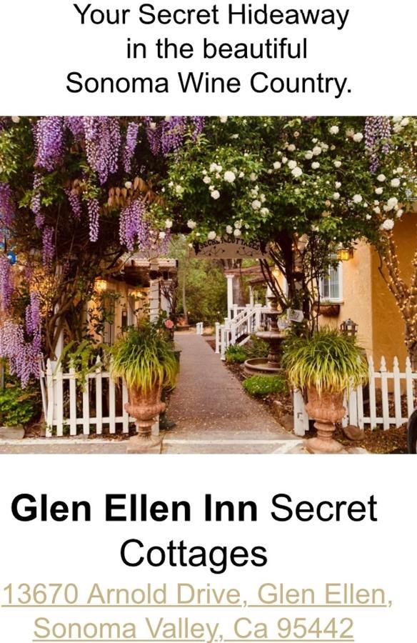 Glen Ellen Inn Secret Cottages Eksteriør bilde
